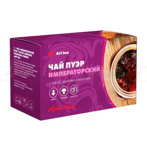 Императорски чай Пуер с Чага, Шийтаке и Майтаке